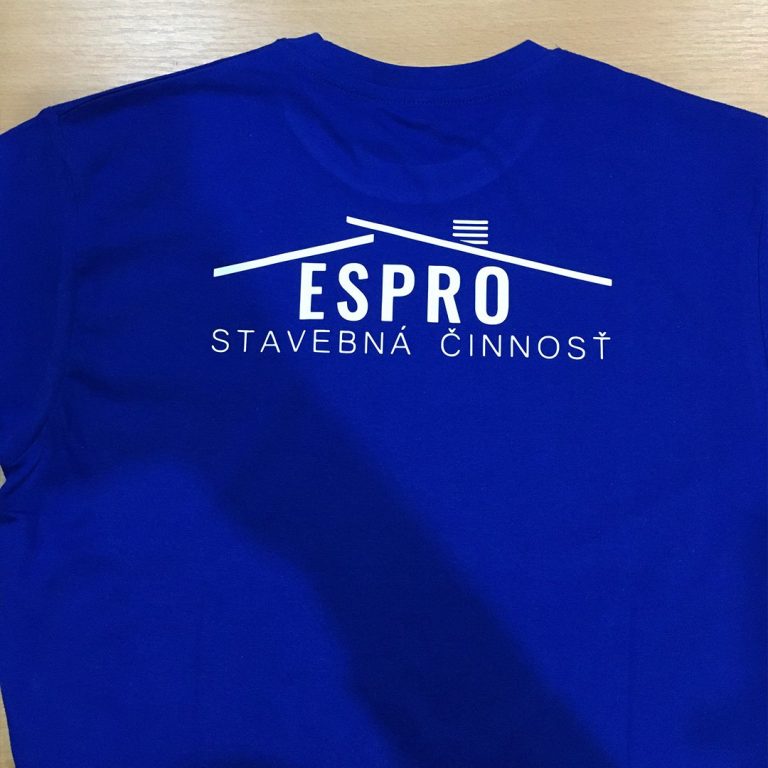 ESPRO - Potlač firemných tričiek - Úvod